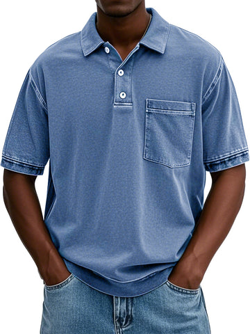 Men Can't Get Enough of This Cozy Polo Shirt
