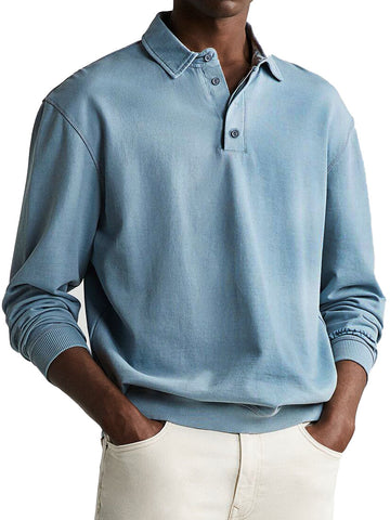 Men Can't Get Enough of This Cozy Polo Shirt