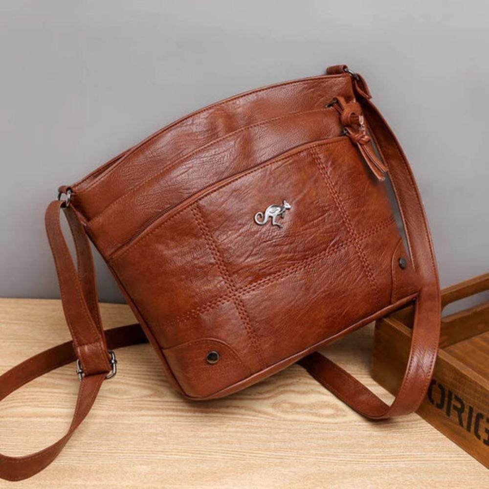 Women's Calfskin Leather Shoulder Bag