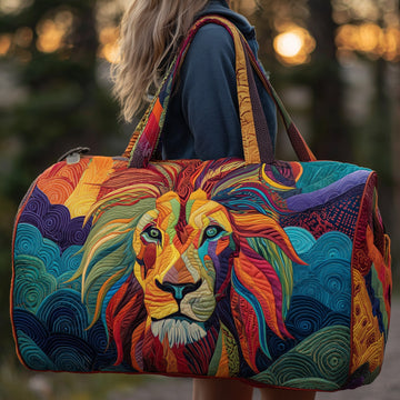 Lion Quilted Duffle Bag GFTOMA3402