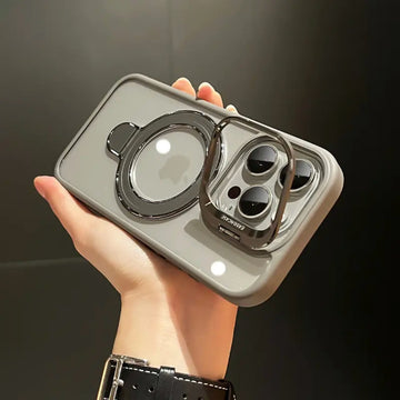 Transparent Lens Protection MagSafe Phone Case