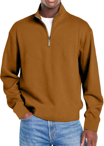 Men's Solid Color Cozy Sweatshirt