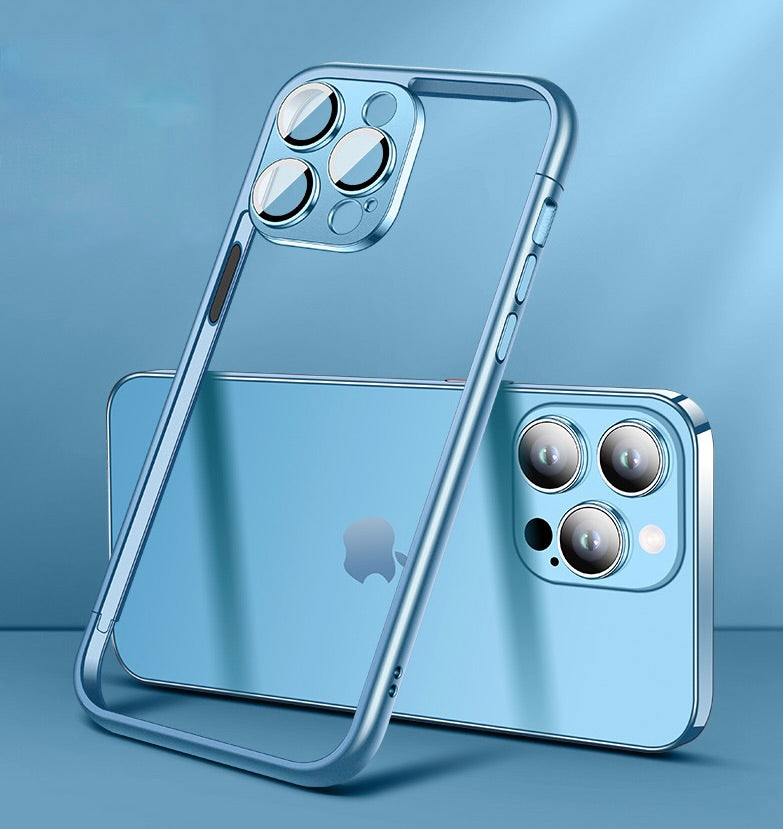 Frame-Only iPhone Case: Splice Color Design