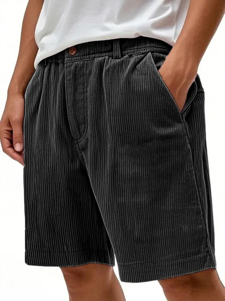 Men’s Corduroy Casual Shorts