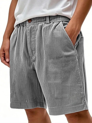 Men’s Corduroy Casual Shorts