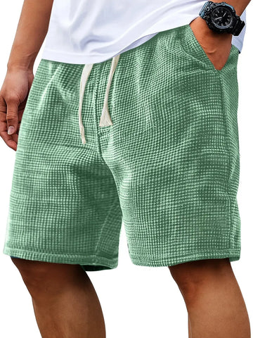 Ultra-Soft Waffle Lounge Shorts